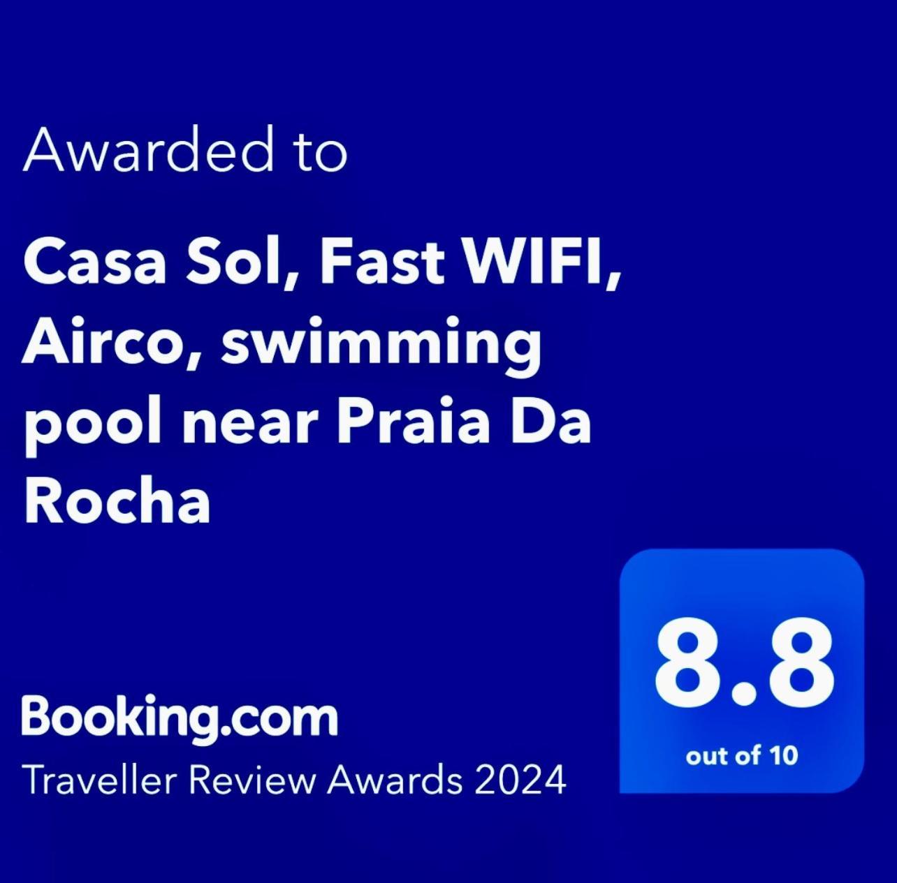 Casa Sol, Fast Wifi, Airco, Swimming Pool Near The Beach Praia Da Rocha Portimão Buitenkant foto